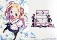 Hana / Set (3 persons) drawing down A4 clear file "Comics Hanayamata 2 volumes" Melonbooks Purchase benefits