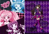 A. SoLaMi SMILE & Ikura A4 Clear File Set (2-Pack) 「 PriPara 」