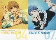 Hazuki Nagisa & Nitori Aiichiro Character Song Clear File Set - Iwatobi High School vs Samegara Gakuen - "Free! -Eternal Summer -"