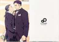 Haru & Koichi (Tuxedo) A4 clear file "PC Soft No. Thank You!" mail-order privilege at HOBiGIRLS STORE