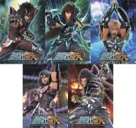 Hoshiya & Shiryu & Geleira & Shun & Ichiki A4 Clear File Set (5-Pack) "Movie Seitousha Hoshiya LEGEND of SANCTUARY"
