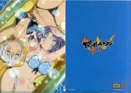 雪泉&雅绯A4原创透明文件夹(动画样式)「PS4/PS Vita软闪乱神乐ESTIVAL VERSUS-少女们的选择-」Geoo购入特典