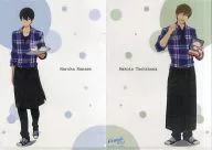 [A la Carte] Nanase Haruka / Tachibana Makoto (Event Visual) A4 Clear File 「 Free! -Eternal Summer- Special Event Iwatobi / Same-Pattern Joint Cultural Festival Clear File Set 」