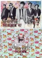 SHINee A6 Member Set Shot Mini Clear File "CD Boys Meet U" Amazon. co. jp Purchase benefits de reserva