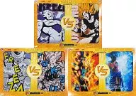 All 3 Kinds Set Goku & Frieza A4 Clear File Set "Ichiban KUJI Dragon Ball ~ Goku vs Frieza Super Showdown ~" F Prize