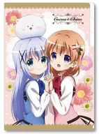 A.ココア＆チノ＆ティッピー A4クリアファイル3ポケット 「ご注文はうさぎですか??」