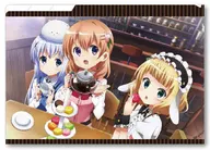 B. Cocoa & chino & Shallow & tippy A4 clear file 3 pockets "Is the Order a Rabbit?"