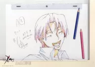 Urusei Ryunosuke original picture A4 clear file 「 Fate/Zero 」 ufotable15 th anniversary exhibition cafe goods