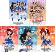 All 5 types set A4 plastic trasparent file folder "idol Master Platinum Stars x Lawson" campaign item