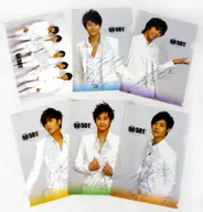 [Single Item] SS501 A4 Clear File Set (6-Pack) "SS501 ~ 2nd Christmas Show! ~" Included in Christmas box