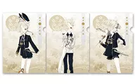 23. Gokorai A4 Clear File Set (3-Pack)' Sword Ranmai -ONLINE -'