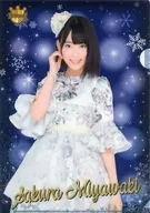 Sakiyoshi Miyawaki (HKT48) A4 clear file (2015 Christmas) AKB48 CAFE & SHOP only