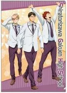 C. A4 plastic trasparent file folder of Shiratori Sawa Gakuen High School "Haikyu! Karasuno High School vs Shiratori Sawa Gakuen High School"