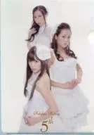 [単品] Kalafina A4クリアファイル 「フォトブック Kalafina History 5th」 FictionJunction CLUB会員限定購入特典 A4クリアファイル＆ポストカード同梱品