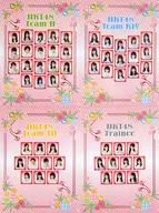 [单品]HKT48A4透明文件夹SET(4件组)「HKT48 2017年5000圆福袋/10000圆福袋/15000圆福袋」同包装品