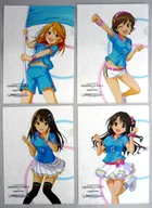 Set A4 Clear File 4-Pack Set "idol Master Cinderella Girls x Sagan Tosu"