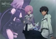Mash & Fujimaru & Fou A4 Magic Clear File 「 Fate/Grand Order -First Order-SHOP in Ikebukuro P' PARCO 」
