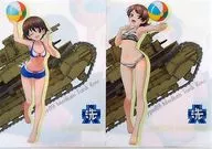 磯辺典子/河西忍 A4クリアファイルセット(2枚組) 「一番くじ ガールズ＆パンツァー 劇場版 ～戦車道大作戦! PART1～」 K賞