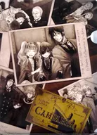 Group Drawing A4 plastic trasparent file folder "Black Butler Book of the Atlantic" Week 8 Visitor Special