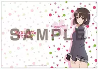 Megumi Kato A4 plastic trasparent file folder "Saekano: How to Raise a Boring Girlfriend ♭」"