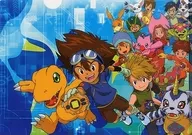 Key Visual A4 clear file "Digimon Adventure THE REAL WORLD"