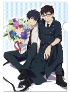 A. Rin & Yukio, A4 plastic trasparent file folder' BLUE EXORCIST Kyoto Fujo Hen'