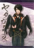 Yataglass A4 Clear File "Eu vou cantar com você em Akane saru sekai."