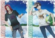 Sagojo & Inui Hakkai A4 clear file set "TV Anime Saiyuki RELOAD BLAST @ Dash Store"