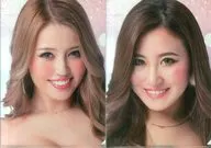 KANAE & AYA A4 Clear File (2-pack set) "Rakuten Collection CYBERJAPAN DANCERS" D Award