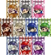 10-Type Set "A3! (A3) Mini Clear File Collection Hyottoto Autumn Group & Winter Group"