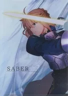 Saber "Fate/stay night : The Movie [Heaven's Feel] x PARCO Collaboration Store A4 Clear File"