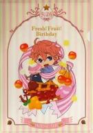 Takasumi Shigino Fresh! Fruit! Birthday A4 clear file "Free! -Eternal Summer -"