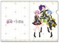 DressingPafe A4 clear file "Idol time PriPara x IRis"