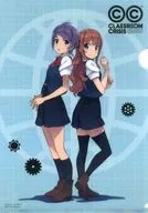 ClariS A4 double-sided clear file "CD-anemone" Animate Purchase benefits