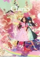 ClariS A4 double-sided clear file "CD SPRING TRACKS - Haru no Uta -" Animate Purchase benefits
