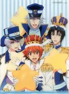 Izumi Ichiori & Shiyokan & osaka Sogo & Nanase Riku A4 Clearfile "Aidlish Seven" Otmedia Janeiro de 2018 Edição especial Otmedia + WINTER2018 Animation