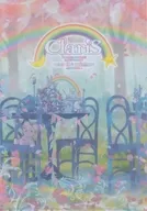 ClariS A4 plastic trasparent file folder "ClariS 3rd HALL CONCERT in Maihama Amphi Shea ta ♪ over the rainbow ～ beyond the rainbow ～ ♪"