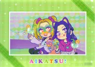D.グリーン A4クリアファイル 「アイカツ!」