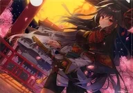 Miyakozakura prototype (Kurone Mishima) A4 plastic trasparent file folder "Exhibition of 100 Painters 08"