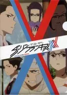 Mitsuru & Ikuno Original A4 plastic trasparent file folder "Ministop x Darling in the Franxx" Eligible Products Purchase benefits