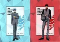 Kuroko Tetsuya & Hishin Oga A4 Clear File Set (2-Pack) "Kuroko no Basket J-WORLD Collection Ver. Special '17-'18"