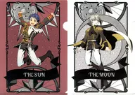 Ichijō Thin & Kisaragi Rui A4 Clear File Set (2-Pack) "Rakuten Collection KING OF PRISM -PRIDE the HERO - TAROT OF PRISM ~ Sparkling wish card for you ~" E-4 Prize