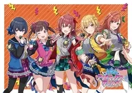 After School Climax Girls (idol costume) A4 plastic trasparent file folder "idol Master Shiny Colors"