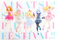 [A la carte] Set A4 clear file "Aikatsu! Series 5 th Festival!"
