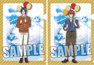 Koumura Seiichi & Marui Bunta Balloon Ver. A4 clear file 2-piece set "Shin Tennis-no Oji-sama"