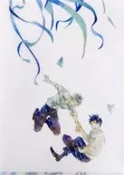 Illustration by Nojiko Hayakawa Special A4 plastic trasparent file folder "Comics Yoake Furu, Shita" Toranoana Purchase benefits