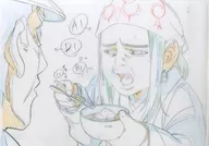 Sugimoto & Asirpa original plastic trasparent file folder "GOLDEN KAMUY Daini on Lee Shop"