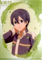 Kirito A4 plastic trasparent file folder "SWORD ART ONLINE Alicization x LAWSON" Eligible Products Purchase benefits