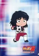Ken Wakashimazu A4 plastic trasparent file folder "CAPTAIN Tsubasa ×PRINCESS CAFE Junior High School Student Edition"