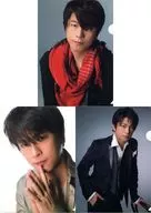 Mitsuhiro Oikawa A4 Clear File Set (3-Pack)' Mitsuhiro Oikawa Count Down Live 2013-2014 『 Yuku Michi Kuru Michi 』'